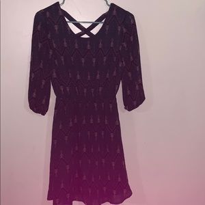 Knee Length Navy Blue dress